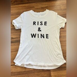 Anthropologie Sol Angeles Graphic Tee, Size L, Like new Worn Once